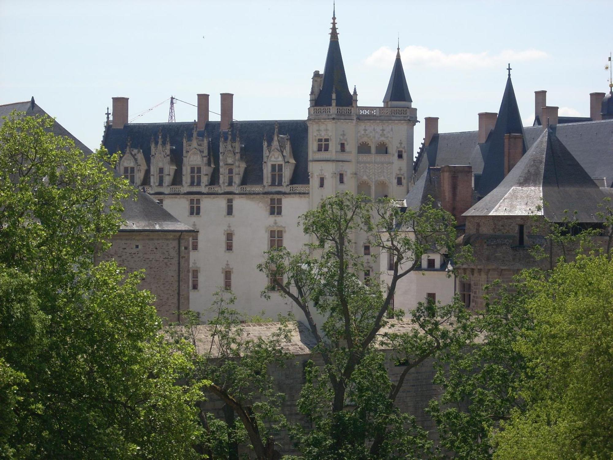 Hotel Du Chateau Нант Экстерьер фото